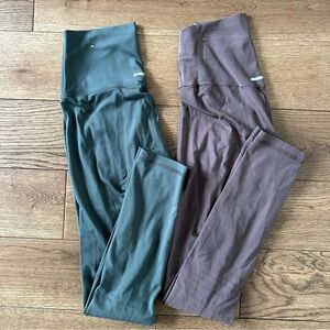 Aerie Bundle Of Leggings Chill Play Move XS S